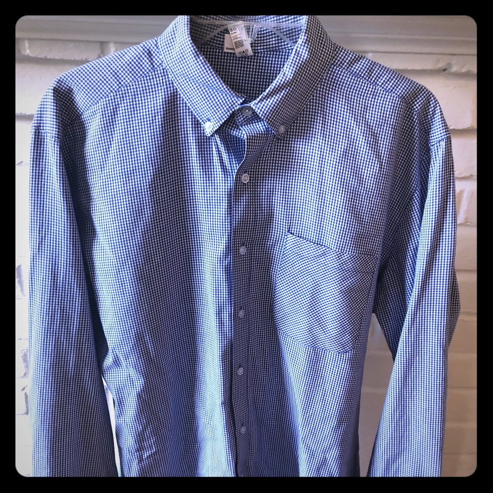 Gingham American Apparel button down oxford.